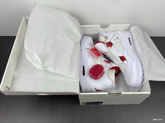 Cheap BK Jordan Elegant Metallic Red 4 Retro CT8527- 3958 1026